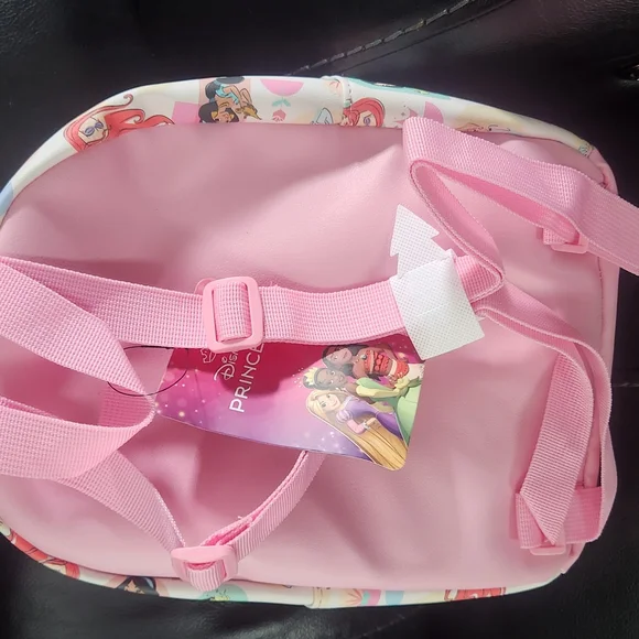Disney Princesses Character Print Mini Backpack - Pink and Cream - Picture 7 of 7
